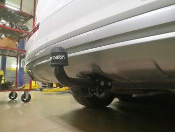 22 699 р. Фаркоп (тягово-сцепное устройство) Aragon Audi Q5 FY дорестайлинг (2017-2020) (Тип шара A)  с доставкой в г. Пермь. Увеличить фотографию 2