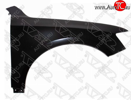 6 649 р. Правое переднее крыло SAT (пр-во Тайвань) Audi Q5 8R дорестайлинг (2008-2012) (Неокрашенное)  с доставкой в г. Пермь