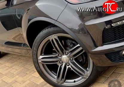 17 299 р. Накладки на колёсные арки Slim Arch Audi Q7 4L дорестайлинг (2005-2009) (Неокрашенные)  с доставкой в г. Пермь