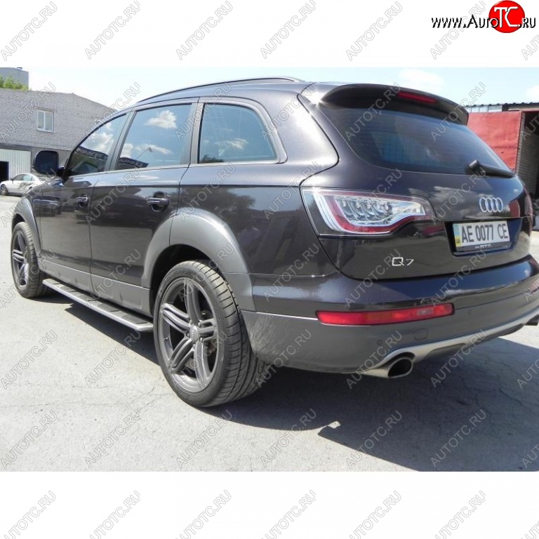 14 099 р. Накладки на колёсные арки NOBLE DESIGN Audi Q7 4L дорестайлинг (2005-2009) (Неокрашенные)  с доставкой в г. Пермь