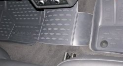 3 199 р. Коврики в салон Element 4 шт. (полиуретан) Audi Q7 4L дорестайлинг (2005-2009)  с доставкой в г. Пермь. Увеличить фотографию 2