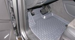 3 199 р. Коврики в салон Element 4 шт. (полиуретан) Audi Q7 4L дорестайлинг (2005-2009)  с доставкой в г. Пермь. Увеличить фотографию 5