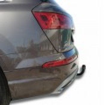7 999 р. Фаркоп Лидер Плюс (съемный шар тип А)  Audi Q7  4M (2015-2022) дорестайлинг, рестайлинг (Без электропакета)  с доставкой в г. Пермь. Увеличить фотографию 2
