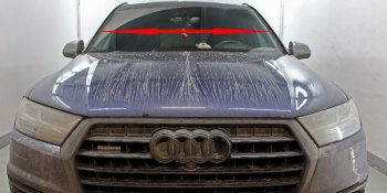 1 699 р. Водостоки лобового стекла Стрелка 11 Audi Q7 4M дорестайлинг (2015-2020)  с доставкой в г. Пермь. Увеличить фотографию 2