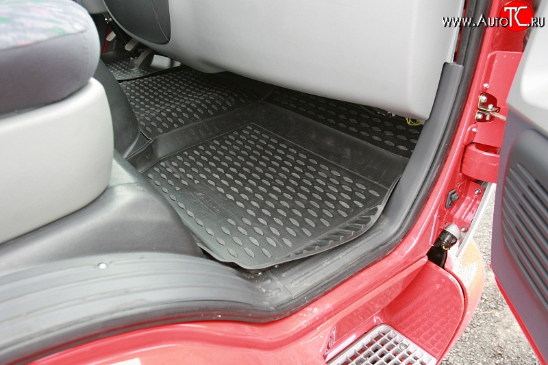 1 574 р. Коврики в салон Element 2 шт. (полиуретан)  BAW Fenix 1044 (2007-2012)  с доставкой в г. Пермь