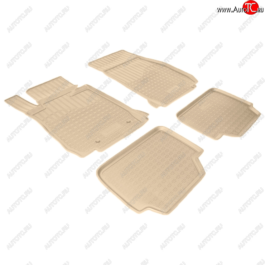 3 479 р. Коврики салона Norplast Unidec  BMW 1 серия ( F21,  F20) (2011-2020) хэтчбэк 3 дв. дорестайлинг, хэтчбэк 5 дв. дорестайлинг, хэтчбэк 3 дв. 1-ый рестайлинг, хэтчбэк 3 дв. 2-ой рестайлинг, хэтчбэк 5 дв. 2-ой рестайлинг (Цвет: бежевый)  с доставкой в г. Пермь