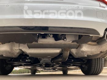 22 699 р. Фаркоп Aragon.(шар V) BMW 5 серия G30 дорестайлинг, седан (2016-2020)  с доставкой в г. Пермь. Увеличить фотографию 5