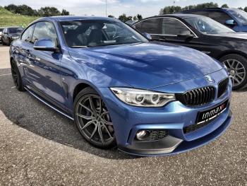 9 999 р. Пластиковые накладки под пороги М-Perfomance  BMW 4 серия  F32 (2013-2020) купе дорестайлинг, купе рестайлинг (цвет: черный матовый)  с доставкой в г. Пермь. Увеличить фотографию 6
