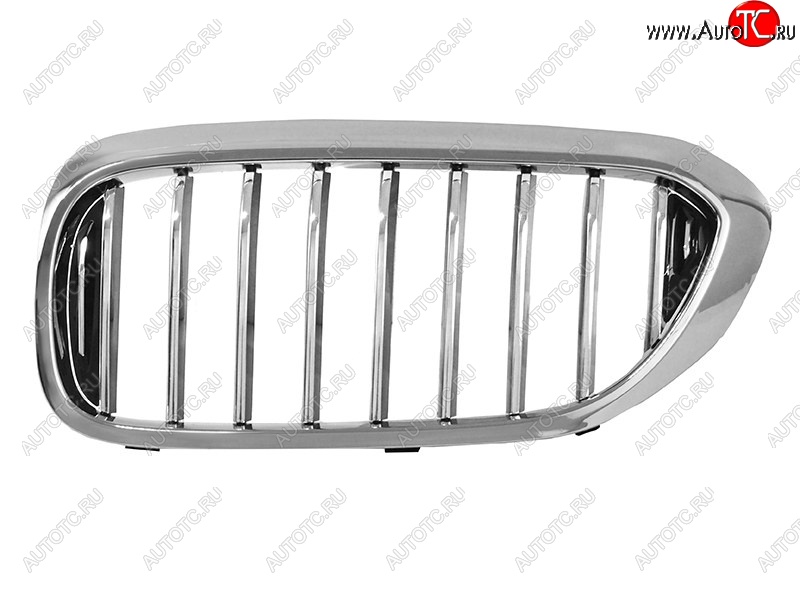 2 599 р. Решётка радиатора SAT BMW 5 серия G30 дорестайлинг, седан (2016-2020) (Хром)  с доставкой в г. Пермь