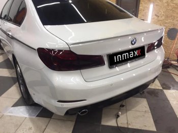 7 999 р. Спойлер багажника M-Performance BMW 5 серия G30 дорестайлинг, седан (2016-2020) (черный глянцевый)  с доставкой в г. Пермь. Увеличить фотографию 5