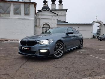 10 999 р. Пластиковые накладки под пороги M-порогов  BMW 5 серия  G30 (2016-2020) дорестайлинг, седан (черный глянец)  с доставкой в г. Пермь. Увеличить фотографию 10