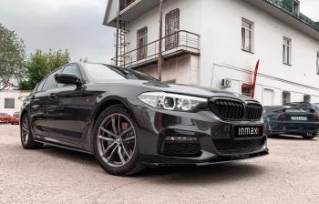 10 999 р. Пластиковые накладки под пороги M-порогов  BMW 5 серия  G30 (2016-2020) дорестайлинг, седан (черный глянец)  с доставкой в г. Пермь. Увеличить фотографию 17