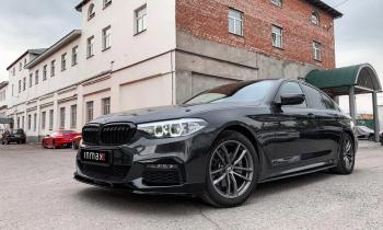 10 999 р. Пластиковые накладки под пороги M-порогов  BMW 5 серия  G30 (2016-2020) дорестайлинг, седан (черный глянец)  с доставкой в г. Пермь. Увеличить фотографию 18