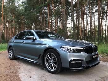 10 999 р. Пластиковые накладки под пороги M-порогов  BMW 5 серия  G30 (2016-2020) дорестайлинг, седан (черный глянец)  с доставкой в г. Пермь. Увеличить фотографию 21