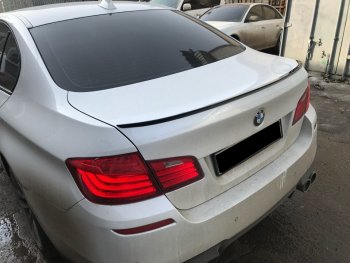 3 399 р. Лип спойлер PRO АВТОКРАТ BMW 5 серия F10 седан дорестайлинг (2009-2013) (Неокрашенный)  с доставкой в г. Пермь. Увеличить фотографию 4