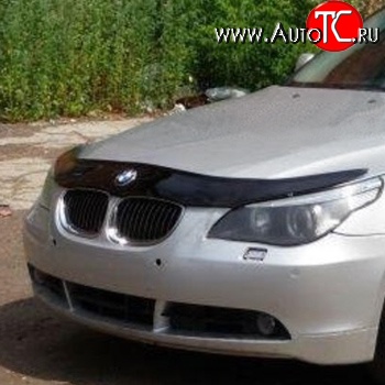 5 079 р. Дефлектор капота NovLine  BMW 5 серия  E60 (2003-2007) седан дорестайлинг  с доставкой в г. Пермь