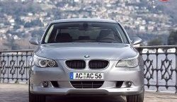 4 999 р. Накладка AC Schnitzer на передний бампер BMW 5 серия E60 седан дорестайлинг (2003-2007)  с доставкой в г. Пермь. Увеличить фотографию 2