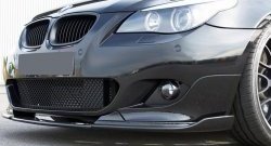 19 899 р. Накладка на передний бампер М-Техник BMW 5 серия E60 седан дорестайлинг (2003-2007)  с доставкой в г. Пермь. Увеличить фотографию 2