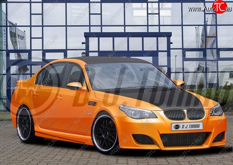 25 899 р. Передний бампер D.J. BMW 5 серия E60 седан дорестайлинг (2003-2007)  с доставкой в г. Пермь