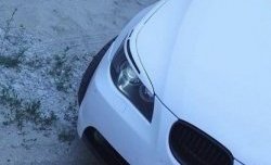 1 249 р. Реснички на фары CT BMW 5 серия E60 седан дорестайлинг (2003-2007) (Неокрашенные)  с доставкой в г. Пермь. Увеличить фотографию 2