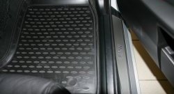 3 299 р. Коврики в салон Element 4 шт. (полиуретан) BMW 5 серия E60 седан дорестайлинг (2003-2007) (Черные)  с доставкой в г. Пермь. Увеличить фотографию 2