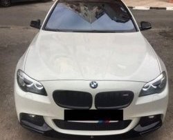 10 849 р. Накладка на передний бампер M-Performance BMW 5 серия F10 рестайлинг, седан (2013-2017) (Неокрашенная)  с доставкой в г. Пермь. Увеличить фотографию 3