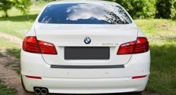 1 459 р. Накладка на задний бампер RA BMW 5 серия F10 седан дорестайлинг (2009-2013) (Поверхность шагрень)  с доставкой в г. Пермь. Увеличить фотографию 3