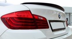 8 799 р. Лип спойлер BSM BMW 5 серия F10 седан дорестайлинг (2009-2013) (Неокрашенный)  с доставкой в г. Пермь. Увеличить фотографию 2