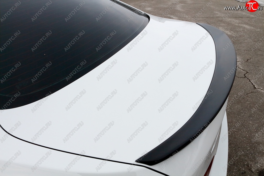 8 799 р. Лип спойлер BSM BMW 5 серия F10 седан дорестайлинг (2009-2013) (Неокрашенный)  с доставкой в г. Пермь