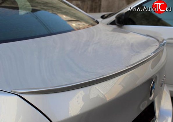 2 599 р. Лип спойлер M-VRS BMW 5 серия F10 седан дорестайлинг (2009-2013) (Неокрашенный)  с доставкой в г. Пермь