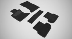 Коврики в салон 4WD SeiNtex Premium LUX 4 шт. (ворсовые) BMW 5 серия ( F11,  F10) (2009-2017) дорестайлинг, универсал, седан дорестайлинг, рестайлинг, седан, рестайлинг, универсал