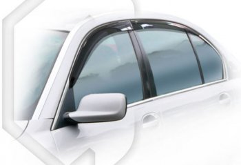 Дефлектора окон CA-Plastic BMW 7 серия  E65,E66, E67, E68 (2001-2005) дорестайлинг, седан