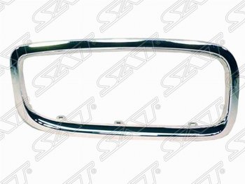 1 189 р. Правый молдинг решетки радиатора SAT BMW 7 серия E65,E66, E67, E68 дорестайлинг, седан (2001-2005)  с доставкой в г. Пермь. Увеличить фотографию 4