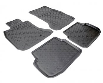 Комплект ковриков в салон Norplast Unidec BMW 7 серия  F01-F04 (2008-2015) седан (Цвет: черный)