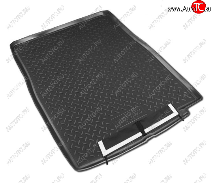 3 599 р. Коврик багажника Norplast Unidec (Long-F02)  BMW 7 серия  F01-F04 (2008-2015) седан (Черный, с погрузочным ковриком (фартуком))  с доставкой в г. Пермь