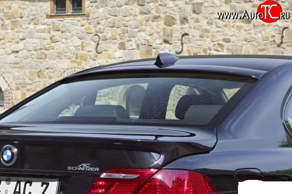 7 299 р. Козырёк на заднее лобовое стекло AC Shnitzer BMW 7 серия E65,E66, E67, E68 дорестайлинг, седан (2001-2005)  с доставкой в г. Пермь