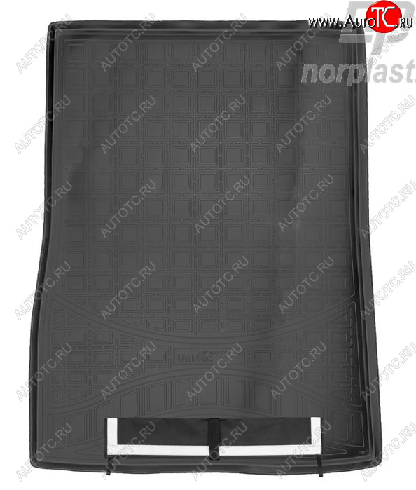 3 599 р. Коврик багажника Norplast Unidec (Long-G12)  BMW 7 серия ( G11-G12,  G11,G12) (2015-2022) дорестайлинг,седан, седан рестайлинг (Цвет: черный (с погрузочным ковриком))  с доставкой в г. Пермь