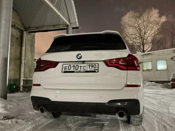 8 999 р. Спойлер Inmax в стиле X3M (F97)  BMW X3  G01 (2017-2023) дорестайлинг, рестайлинг (Неокрашенный)  с доставкой в г. Пермь. Увеличить фотографию 10