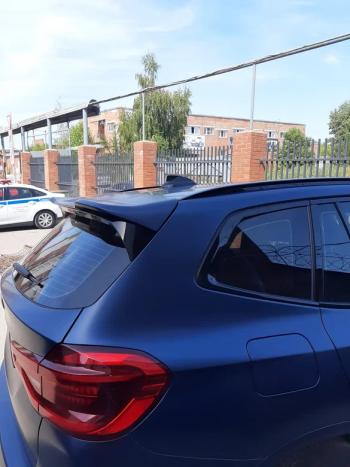 8 999 р. Спойлер Inmax в стиле X3M (F97)  BMW X3  G01 (2017-2023) дорестайлинг, рестайлинг (Неокрашенный)  с доставкой в г. Пермь. Увеличить фотографию 7