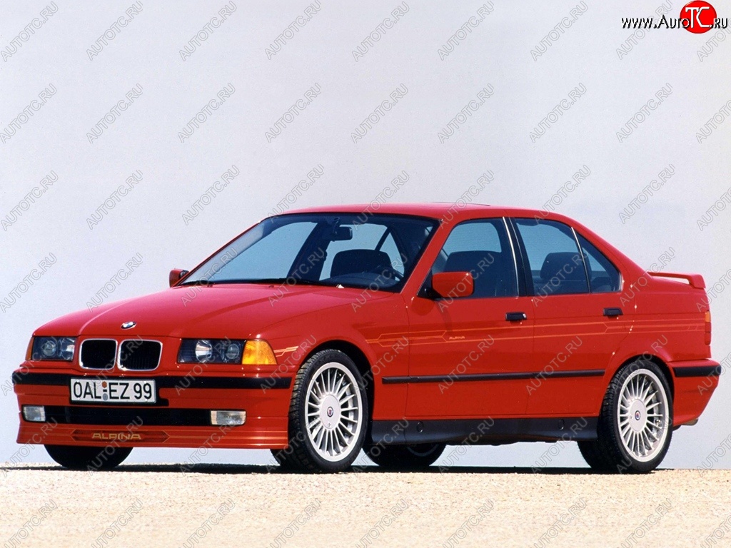 12 219 р. Накладка на передний бампер Alpina BMW 3 серия E36 седан (1990-2000)  с доставкой в г. Пермь