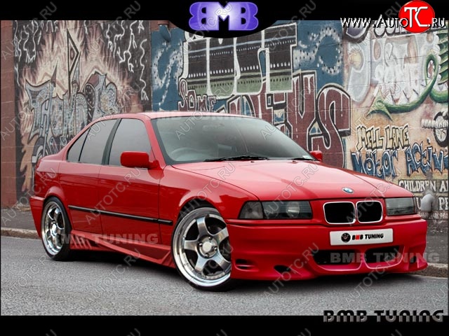 25 899 р. Передний бампер BMB BMW 3 серия E36 седан (1990-2000)  с доставкой в г. Пермь