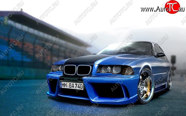 25 899 р. Передний бампер BNB BMW 3 серия E36 седан (1990-2000)  с доставкой в г. Пермь