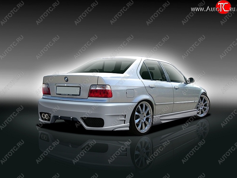25 899 р. Задний бампер ATS BMW 3 серия E36 седан (1990-2000)  с доставкой в г. Пермь