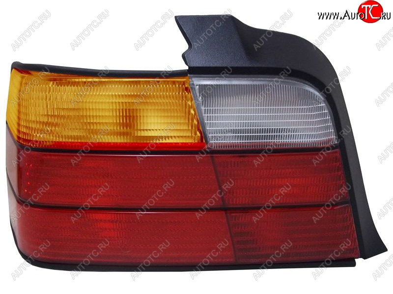 11 799 р. Левый фонарь задний SAT (желтый поворотник) BMW 3 серия E36 седан (1990-2000)  с доставкой в г. Пермь