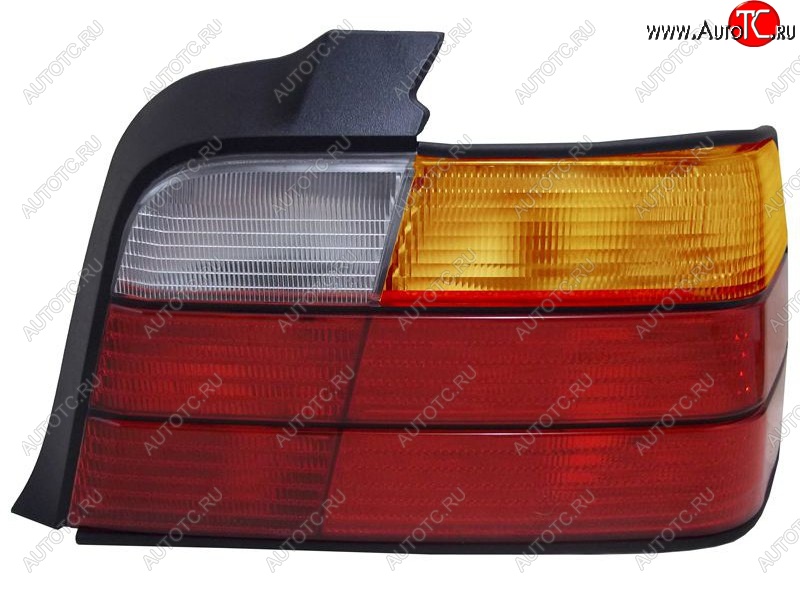 11 799 р. Правый фонарь задний SAT (желтый поворотник) BMW 3 серия E36 седан (1990-2000)  с доставкой в г. Пермь