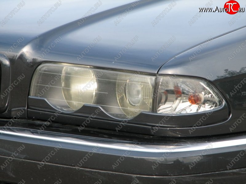 1 029 р. Нижние реснички на фары Jaguar BMW 7 серия E38 дорестайлинг, седан (1994-1998)  с доставкой в г. Пермь