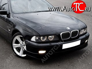 1 149 р. Реснички на фары MV Tuning BMW 5 серия E39 седан рестайлинг (2000-2003) (Неокрашенные)  с доставкой в г. Пермь