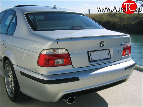 3 599 р. Козырёк на заднее стекло Sport  BMW 5 серия  E39 (1995-2003) седан дорестайлинг, седан рестайлинг (Неокрашенный)  с доставкой в г. Пермь