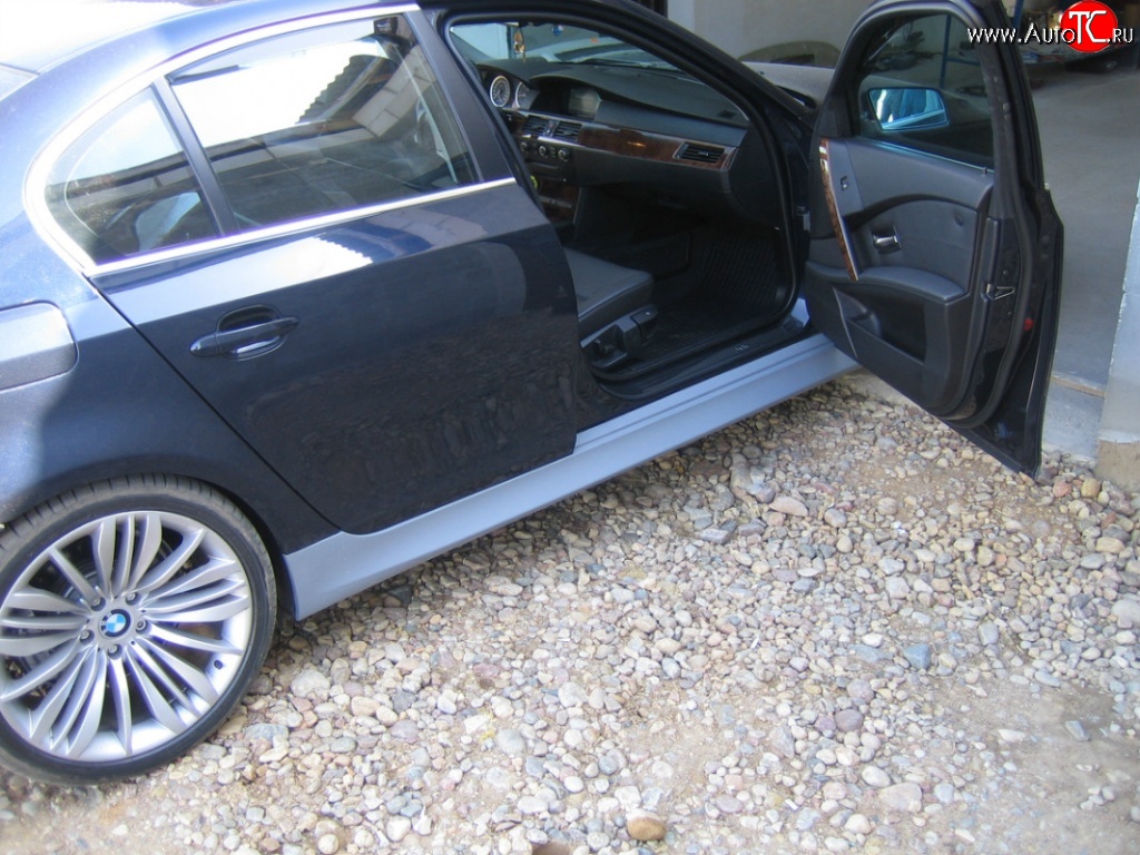 7 099 р. Пороги накладки M5 BMW 5 серия E60 седан дорестайлинг (2003-2007)  с доставкой в г. Пермь