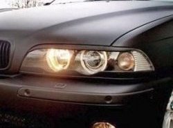 739 р. Реснички на фары Drive (нижние) BMW 5 серия E39 седан рестайлинг (2000-2003) (Неокрашенные)  с доставкой в г. Пермь. Увеличить фотографию 2